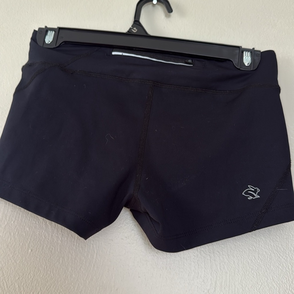 Rabbit Hoka Women's Black Athletic Shorts small - Picture 4 of 6